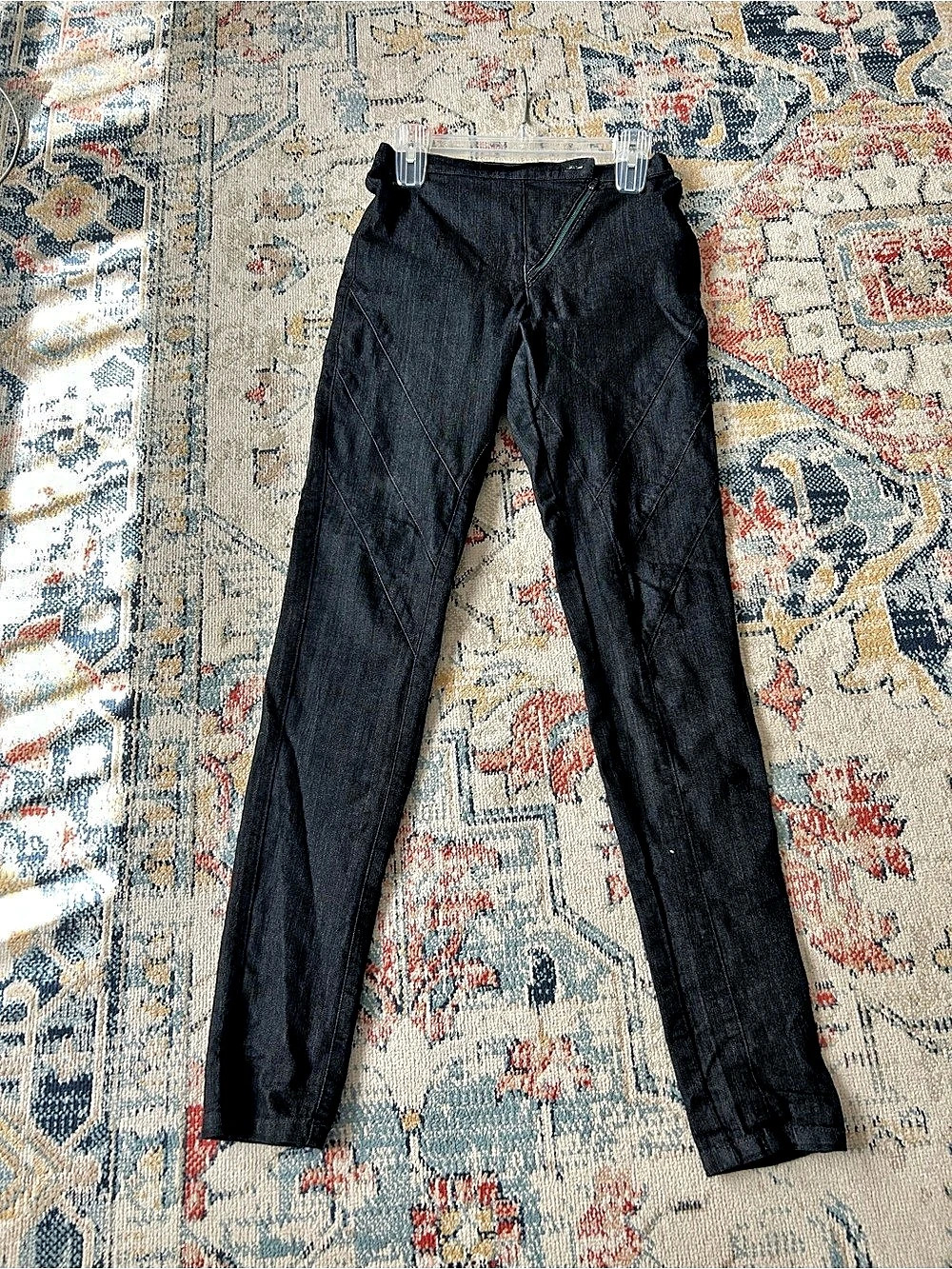 Prairie Underground Zip Knack Pant Black Skinny Pants Small
